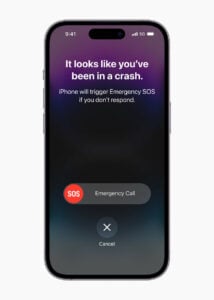 iPhone 14 車禍俱測