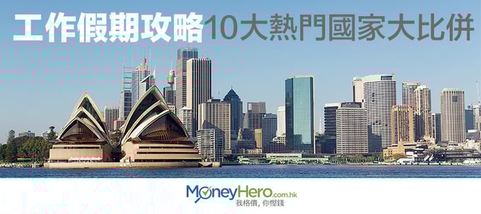 【 工作假期 攻略】10大熱門國家大比併