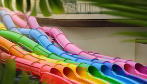 海洋公園水上樂園 八彩天梯