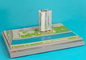居屋2022平面圖 愉德苑模型