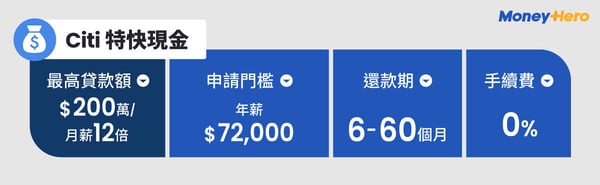 Citi-特快現金